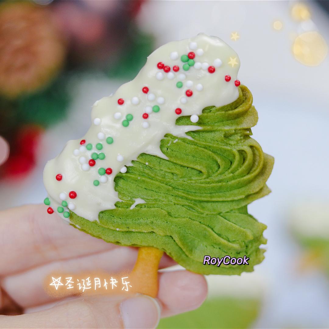 超简单快手的圣诞树饼干的做法