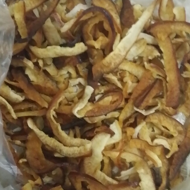 清香爽口柚子皮糖（简易版免过夜）