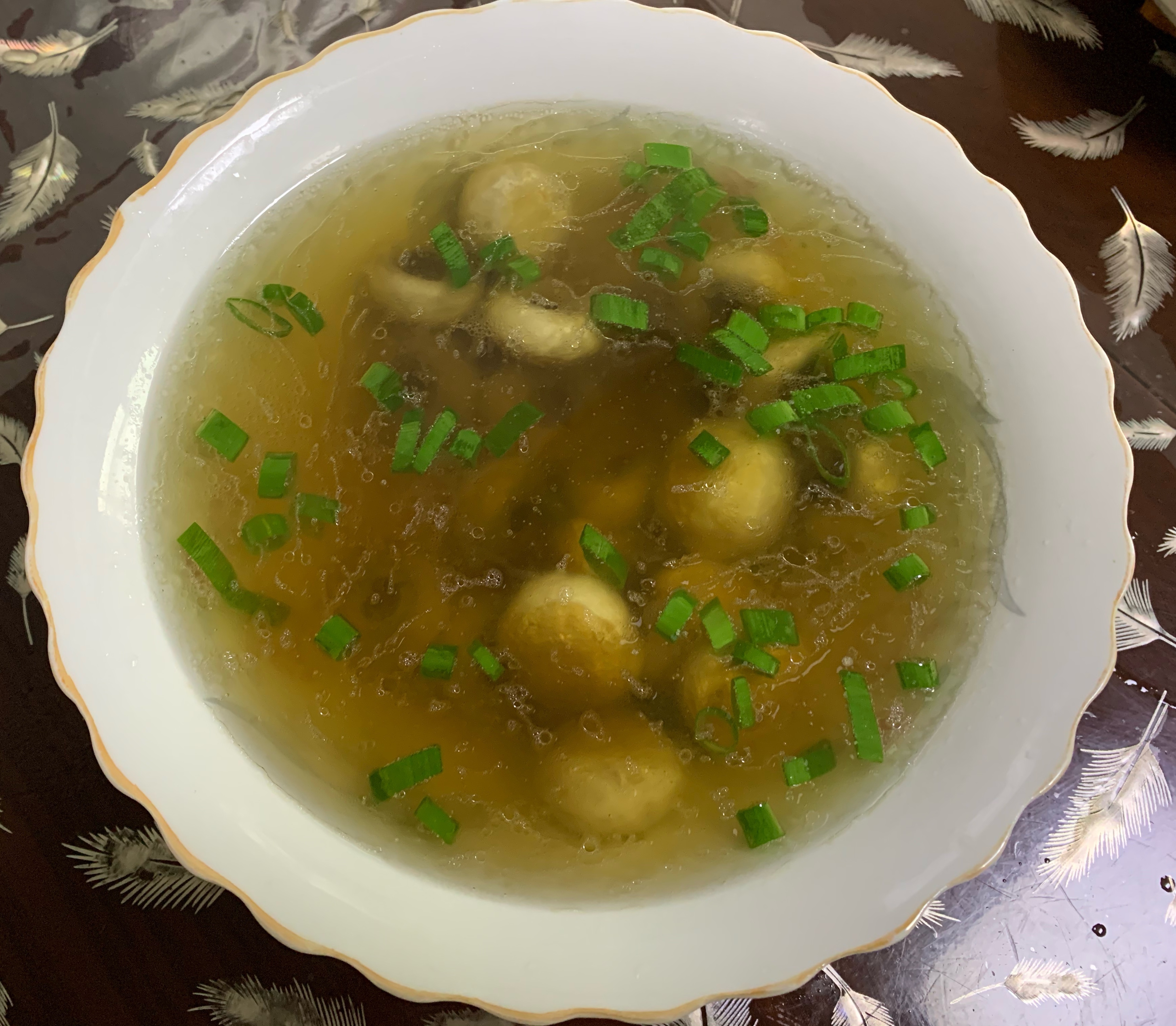 【鲜汤】口蘑汤的做法