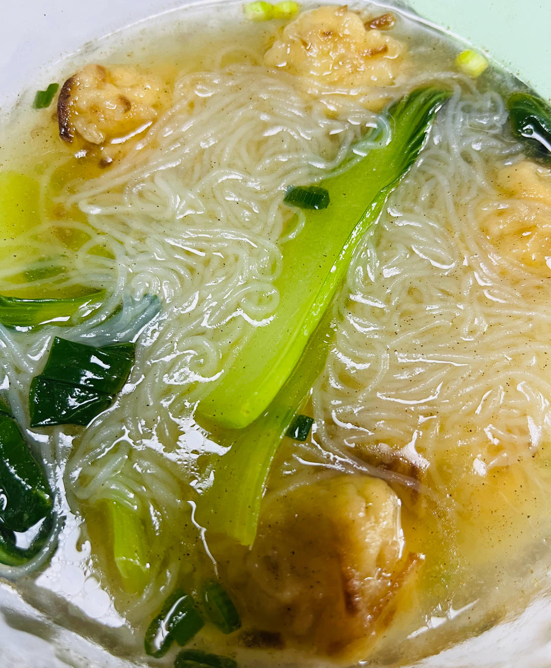 私房生汆丸子汤