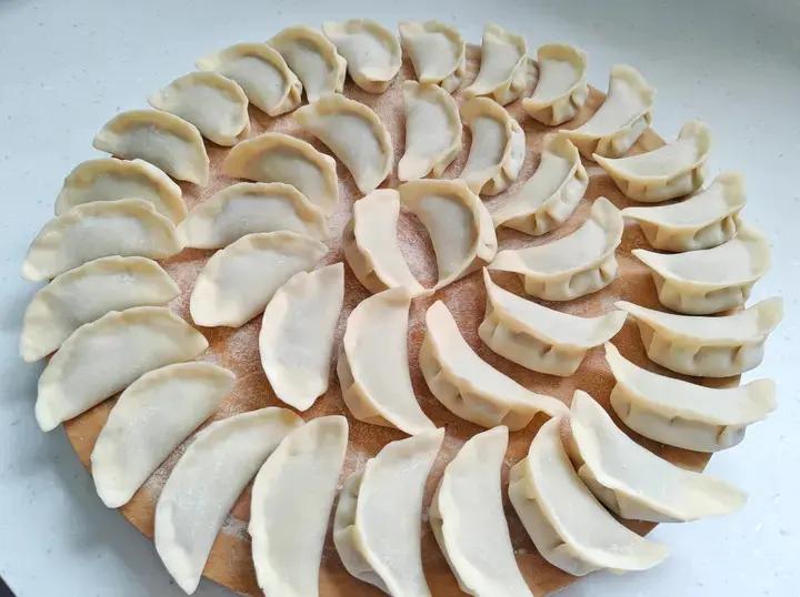 茄子猪肉馅水饺