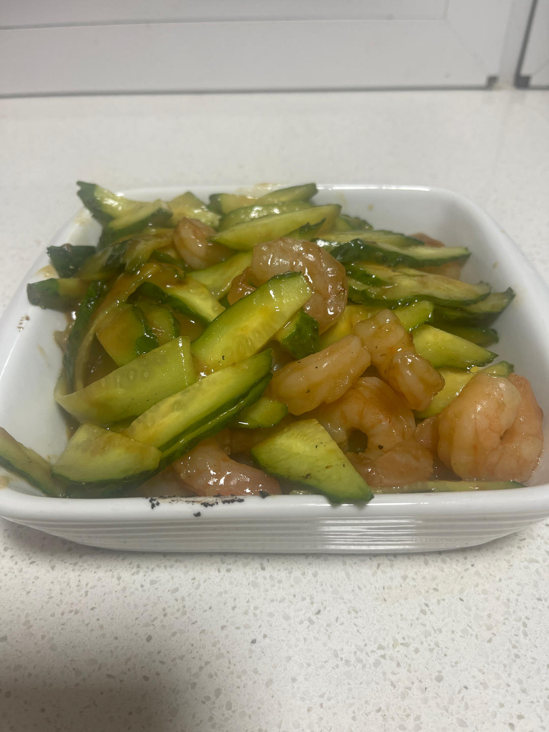 独食快手菜——青瓜炒虾仁