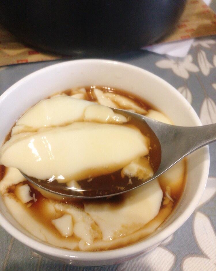 毛毛夫做的自制超嫩豆腐脑豆腐花