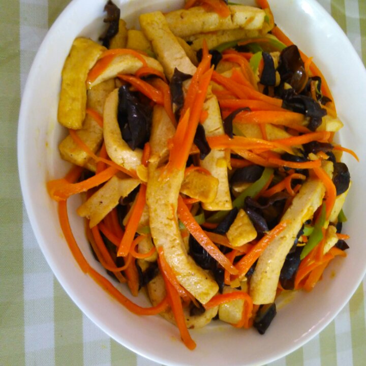 鱼香豆腐丝