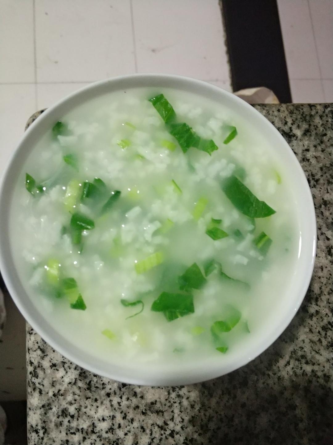 曾经拥有-3做的青菜粥