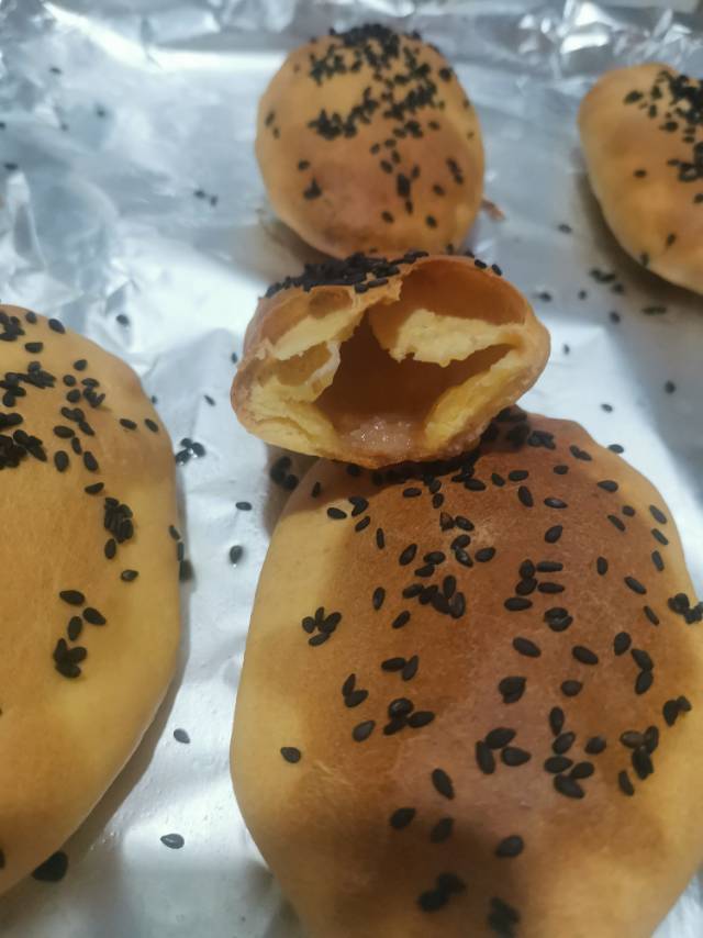 烤箱版空心糖烧饼