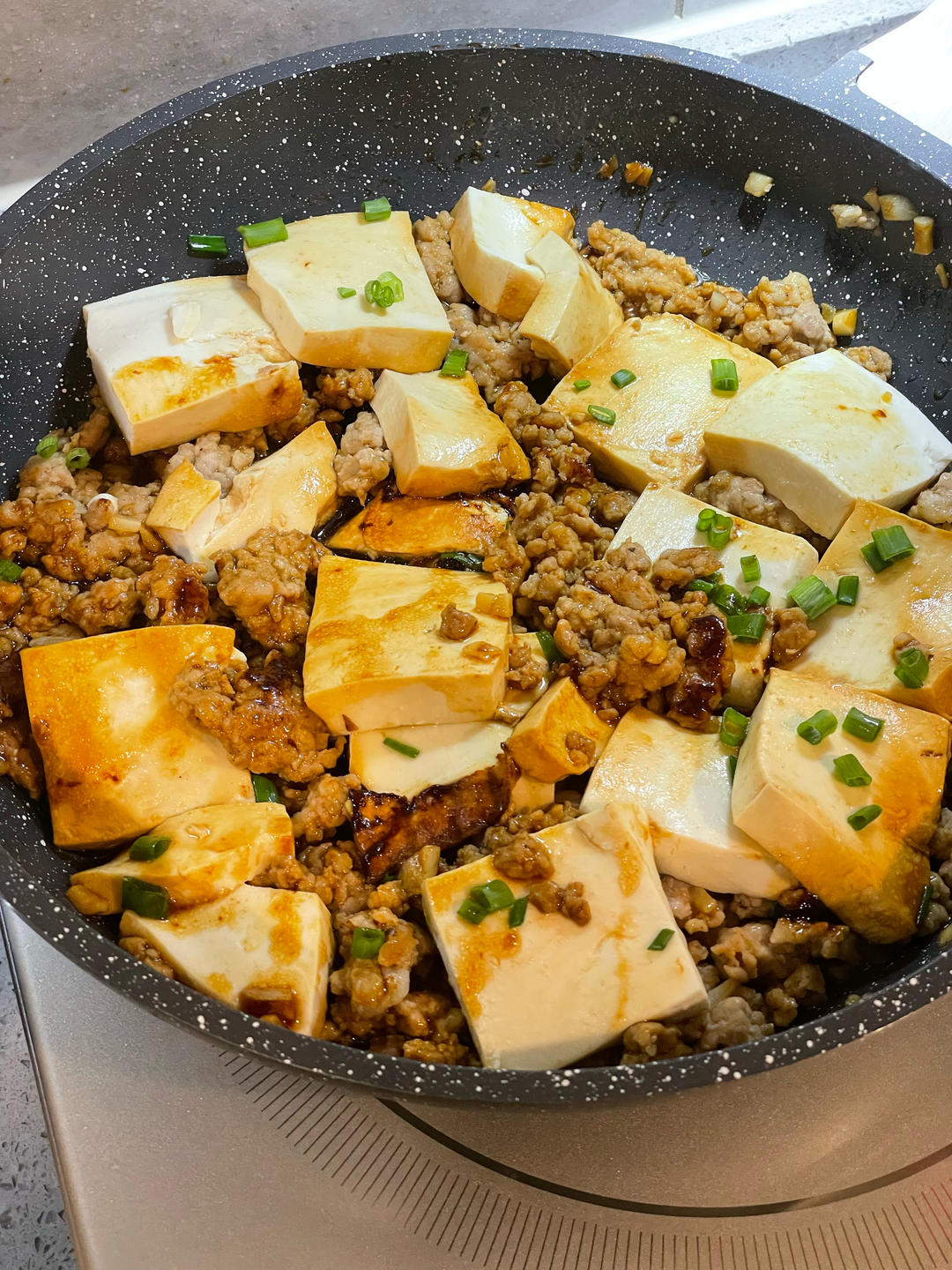 巨下饭！拌饭超好吃的肉末豆腐！做法简单零失败~