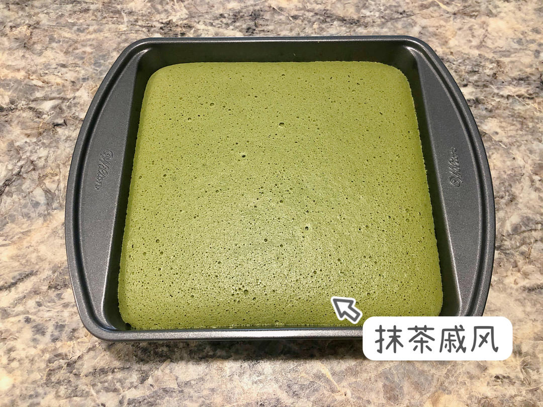 🍵清新治愈抹茶戚风——不容易消泡的秘密