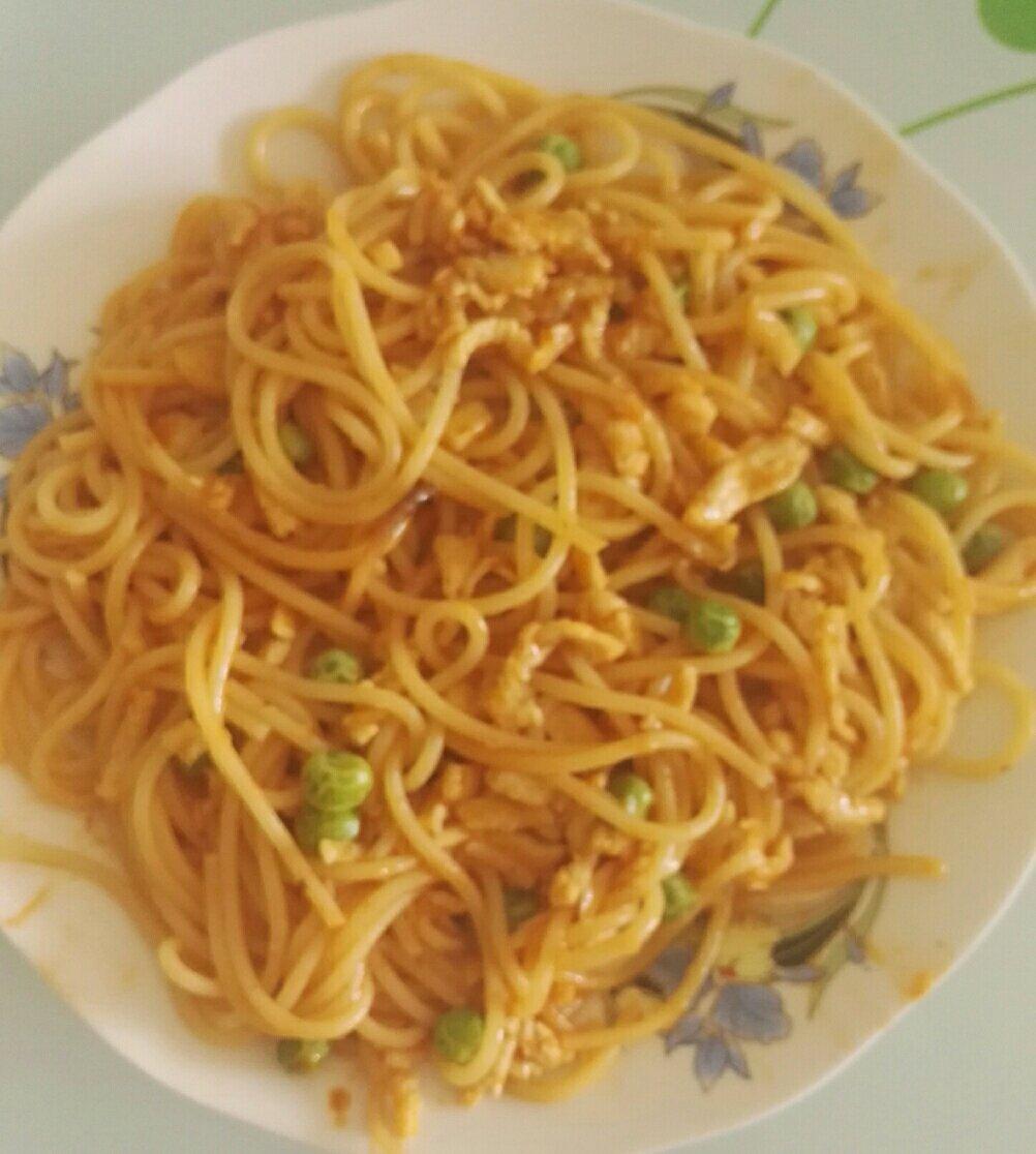 低脂番茄意大利面(鸡胸肉版)