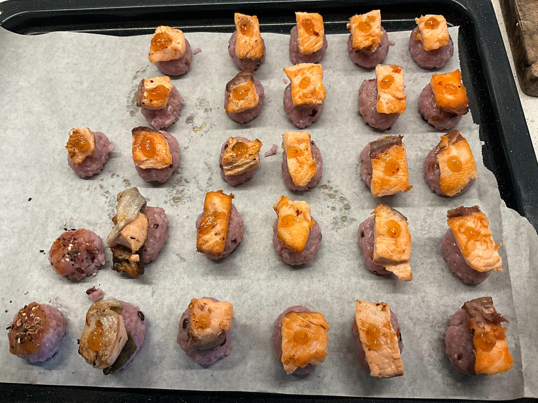 火灸三文鱼寿司🍣🔥