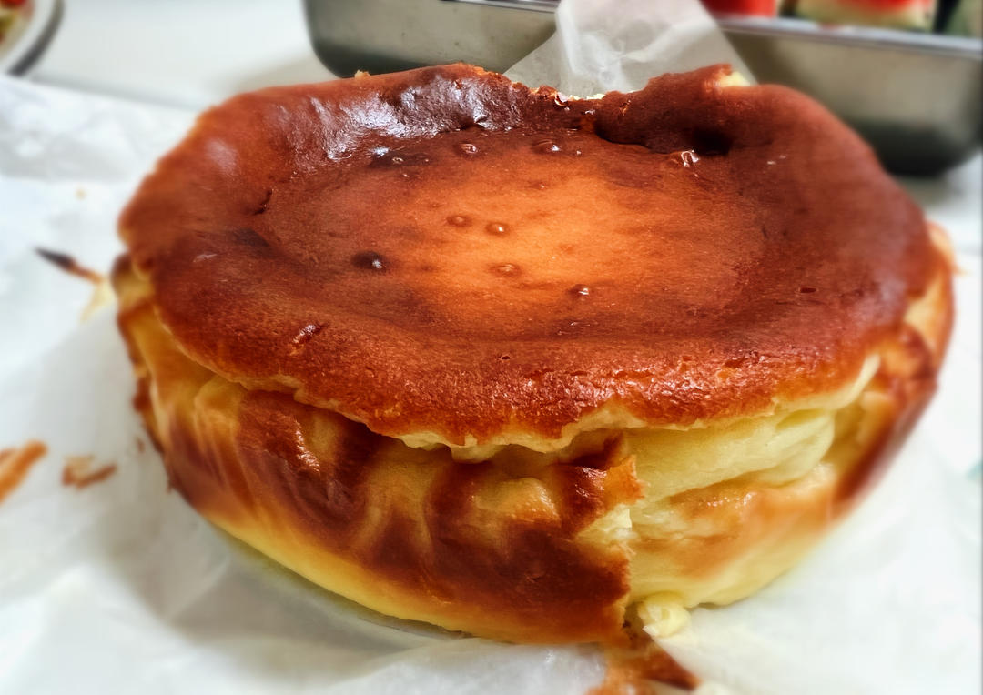 巴斯克芝士蛋糕『最简单的蛋糕』零失败🔥芝士控