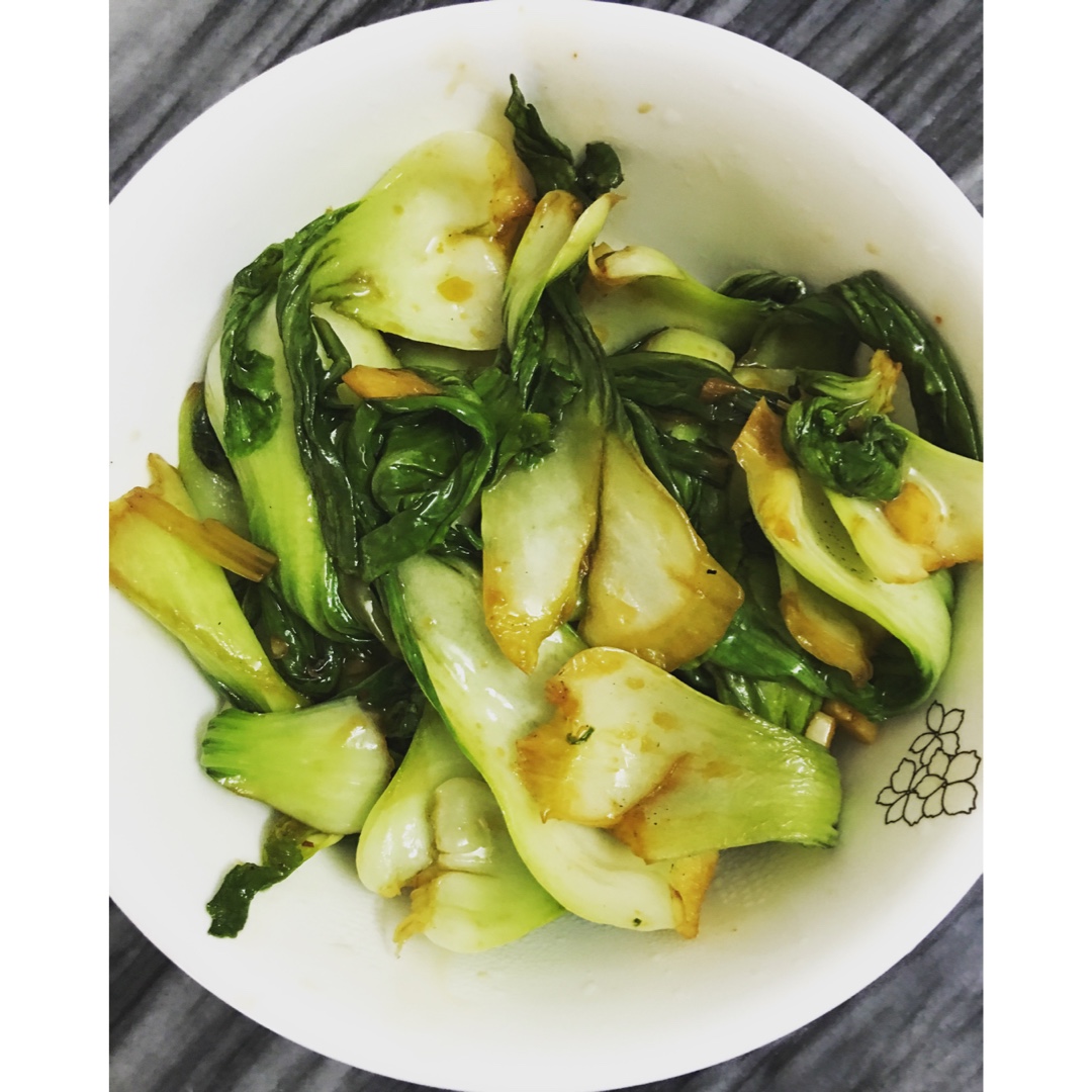 白灼小白菜