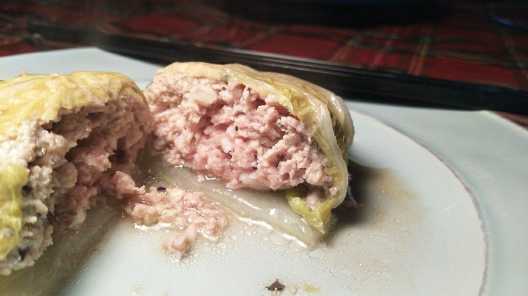 肉酿白菜卷