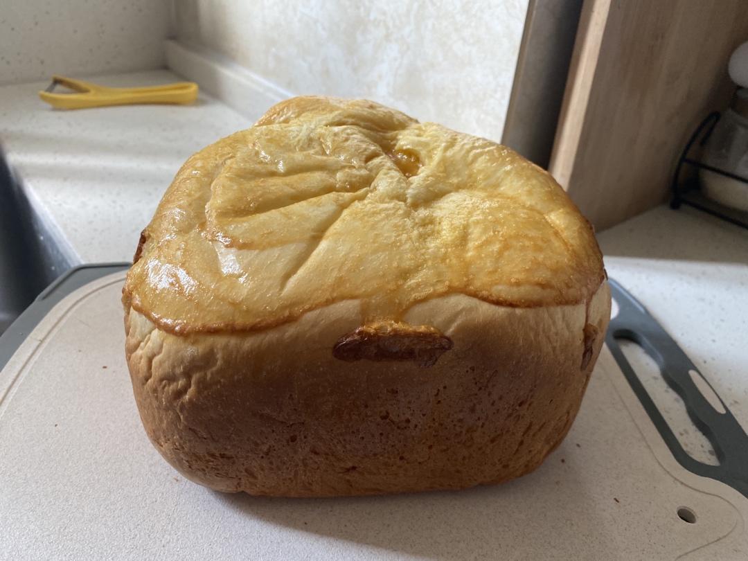 超级好吃的原味面包（面包机版）