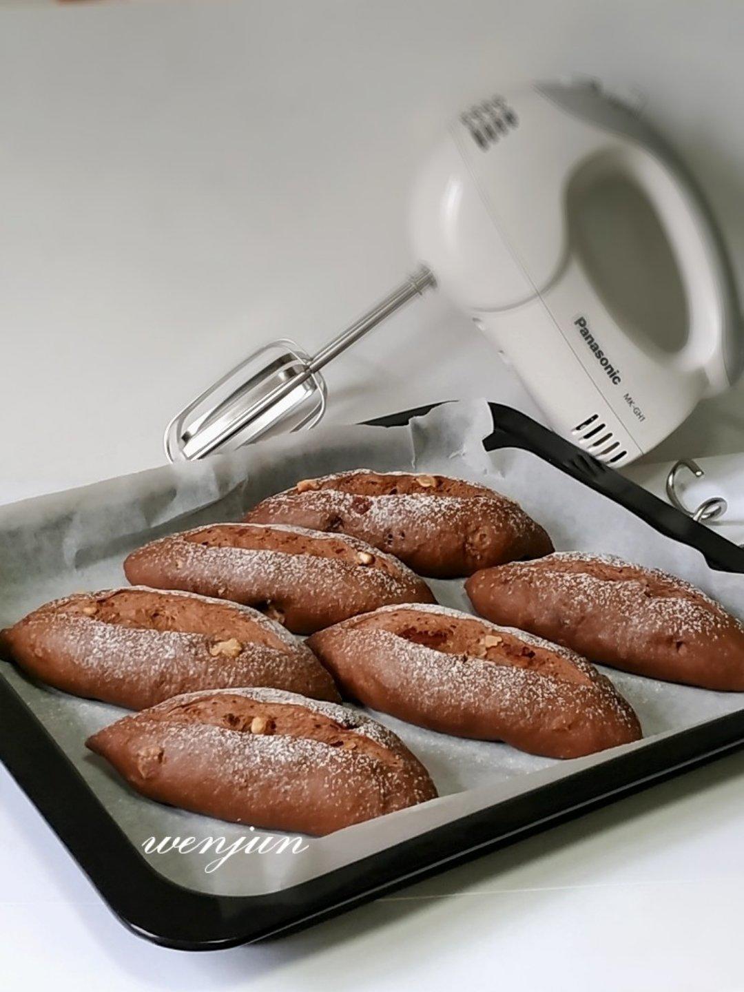 巧克力坚果面包——松下NU-JK200蒸烤箱食谱