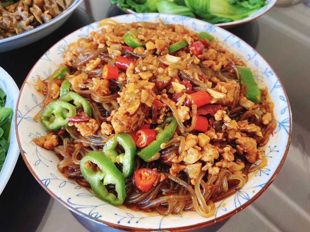 肉末粉条（蚂蚁上树）