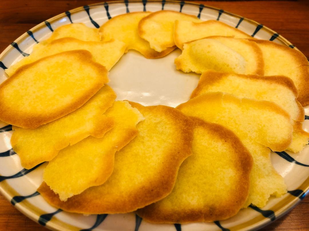 就5分钟！超香酥的猫舌薄脆饼