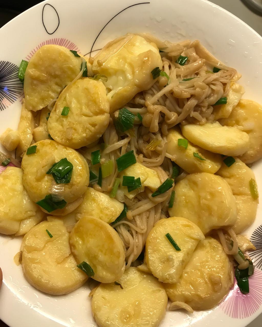 超级下饭菜--金针菇日本豆腐