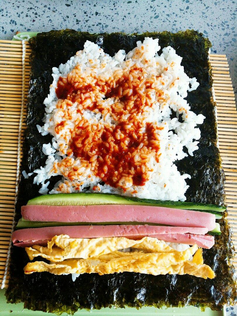 简单的紫菜包饭