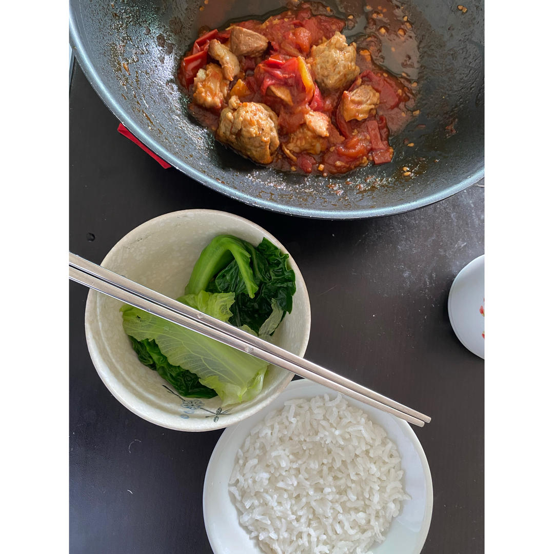 舔盘番茄排骨