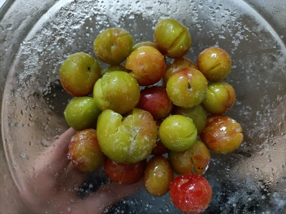 酸甜脆爽的李子的做法