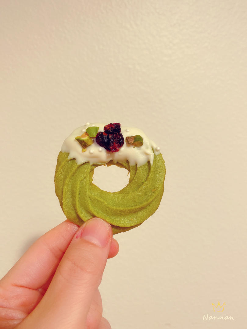 【圣诞】花环小曲奇 Christmas Wreath