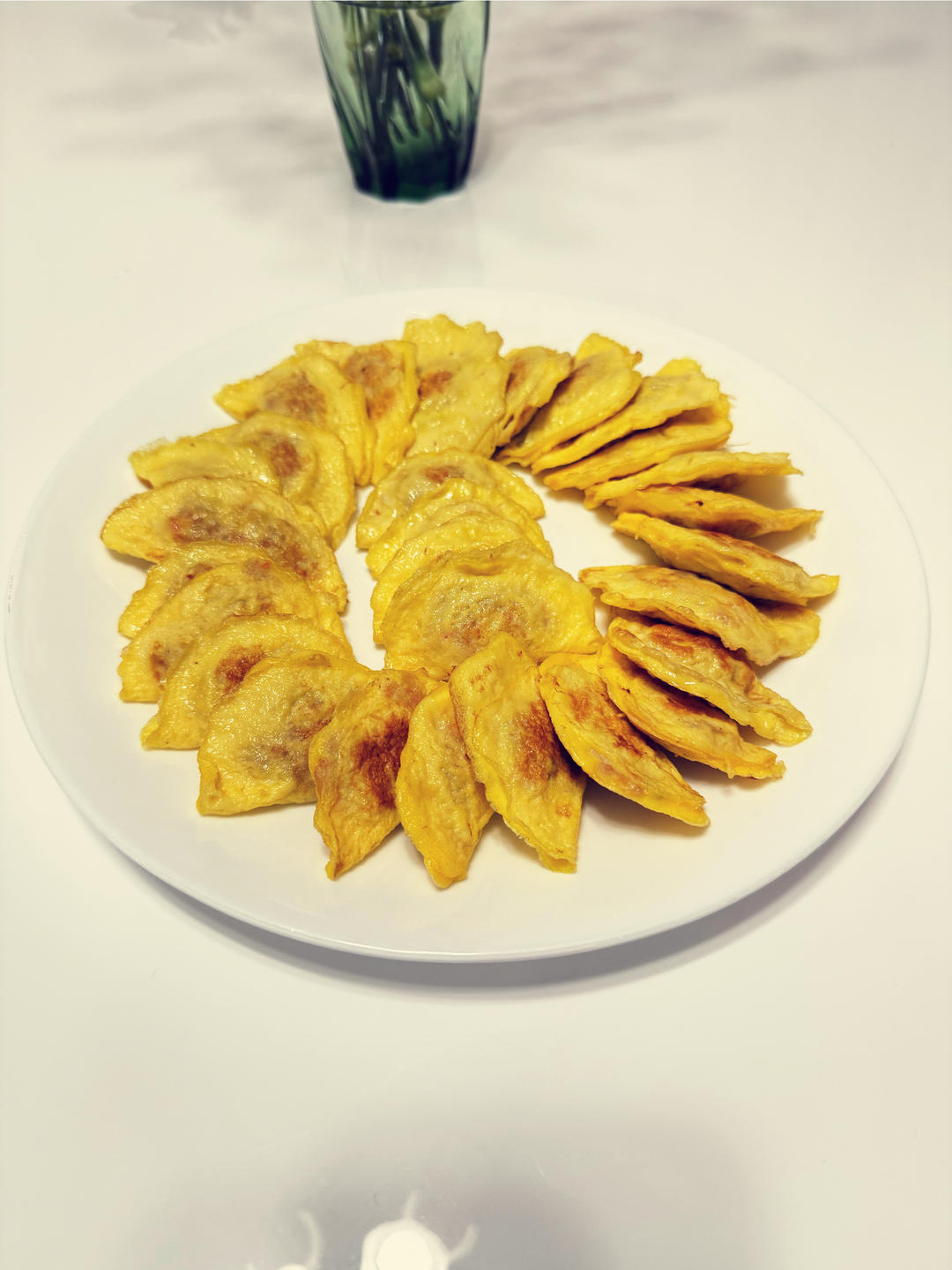 蛋饺～用平底锅来做