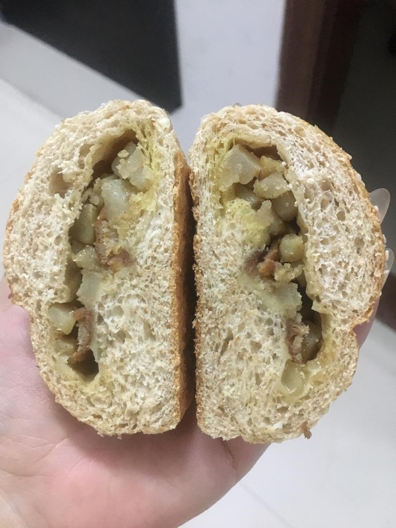 咖喱土豆泥面包（松下面包机版）