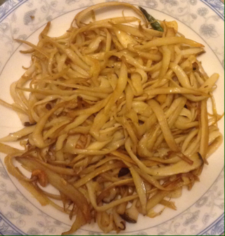 干煸手撕杏鲍菇