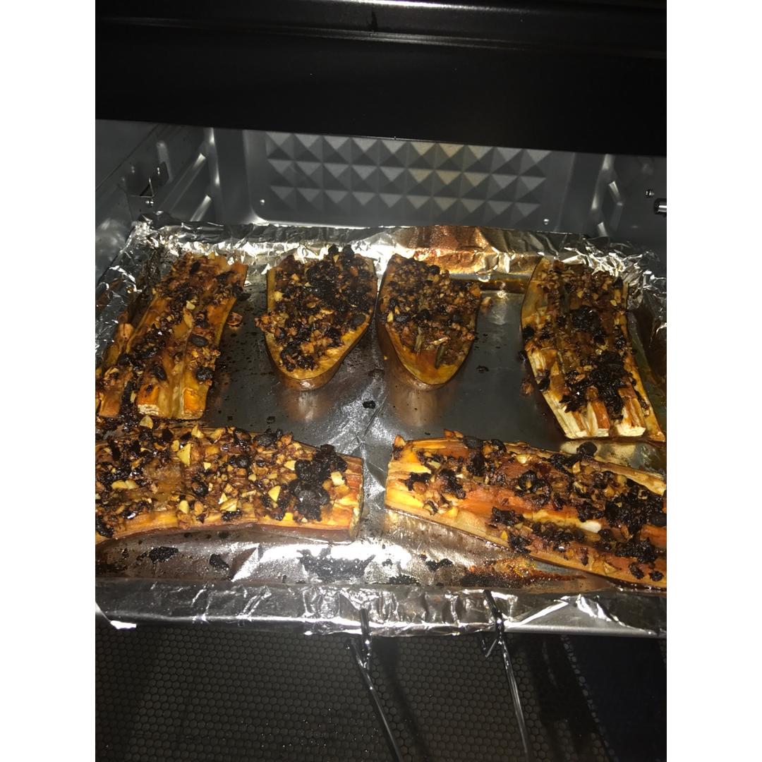 蒜蓉老干妈烤茄子