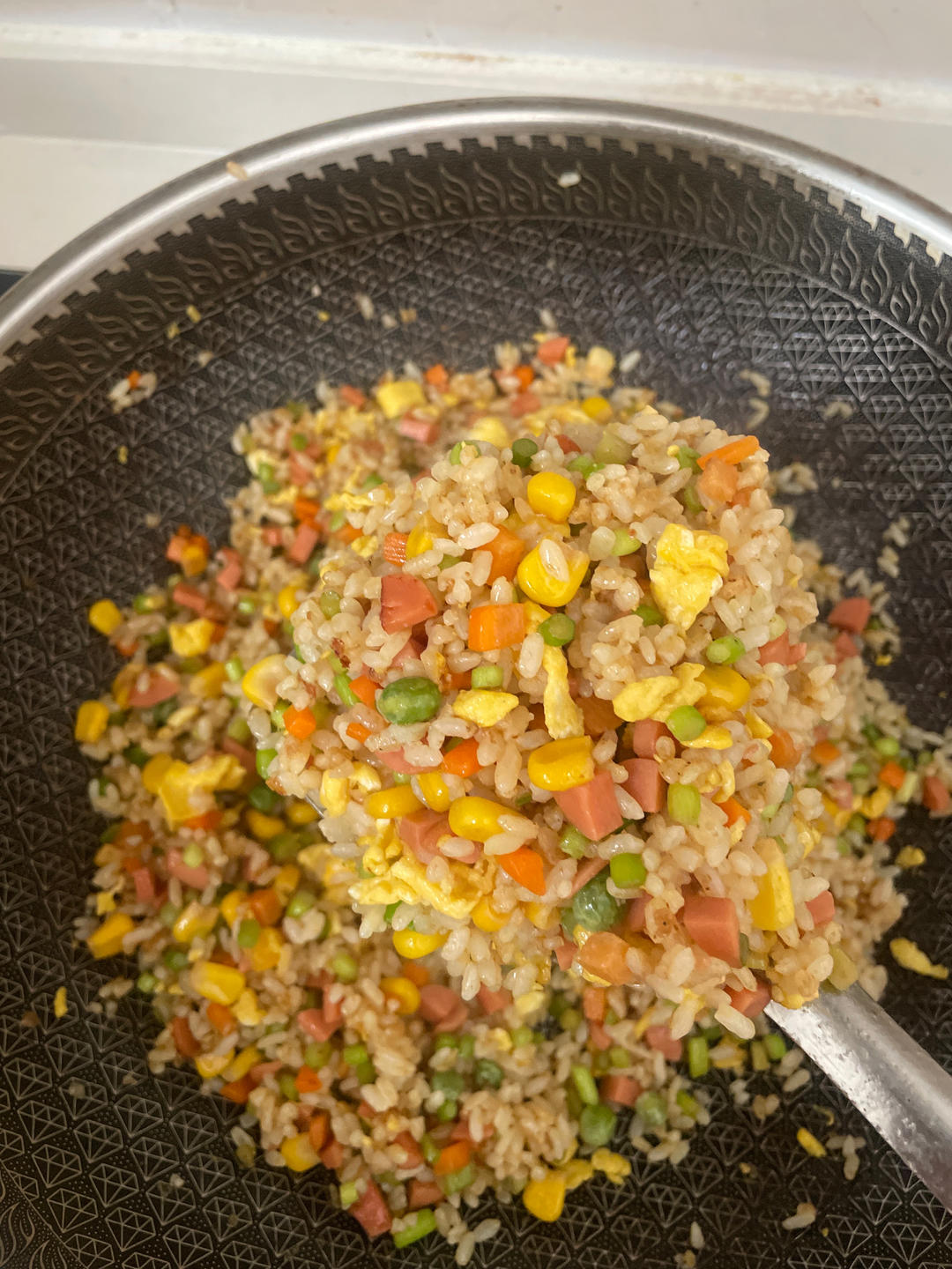 超级香的扬州炒饭/火腿鸡蛋什锦炒饭