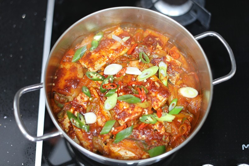 갈치조림韩式炖带鱼日常下饭菜的做法 步骤9