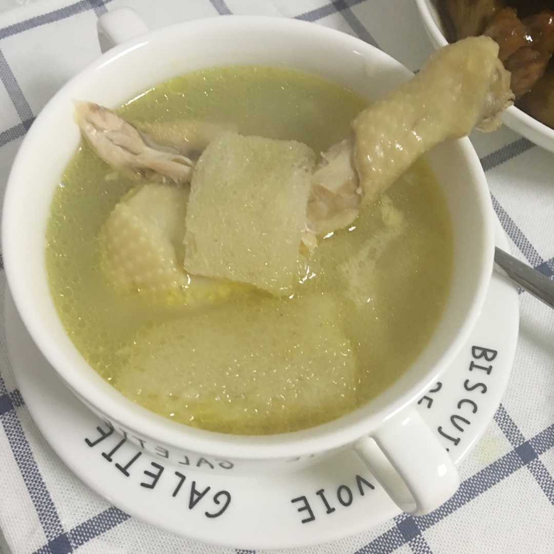 竹荪老母鸡汤的做法