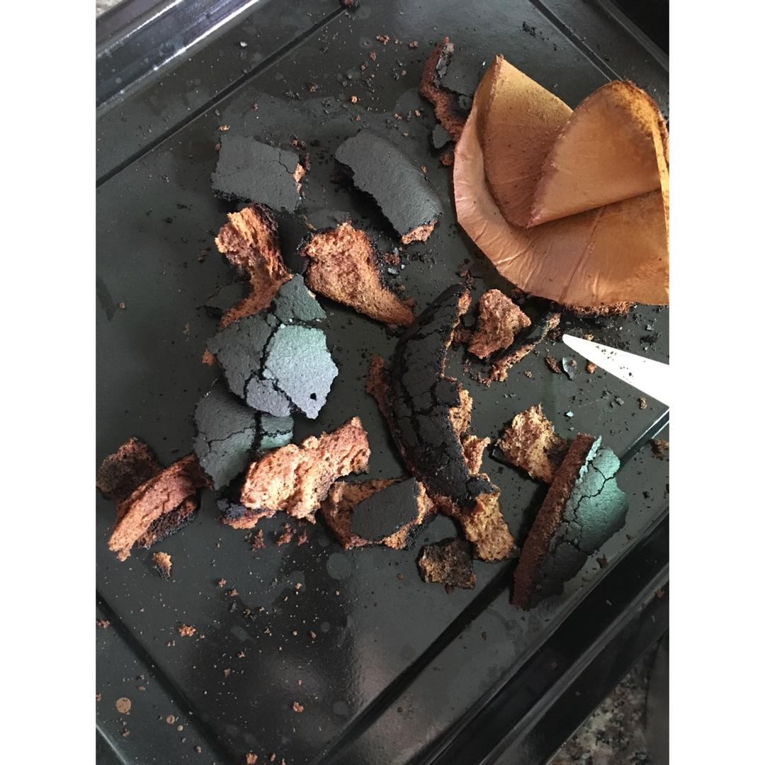 巧克力淡奶油戚风