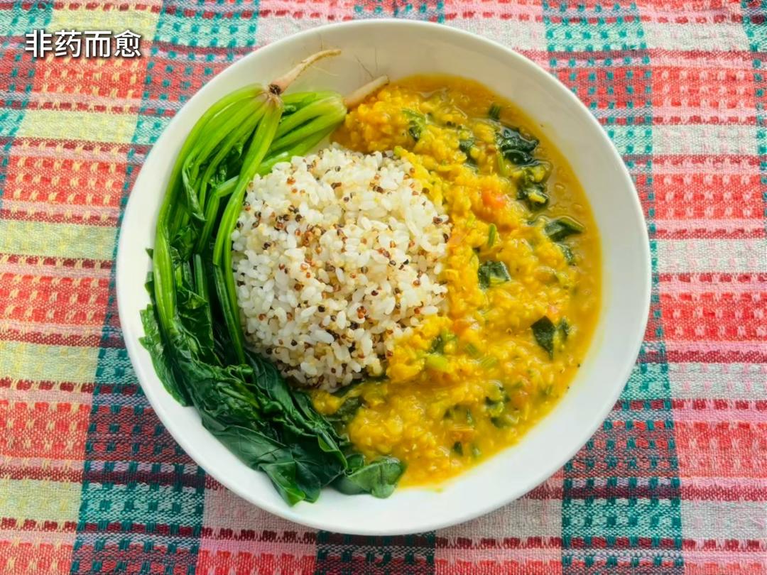 印度风味红小扁豆汤 低脂纯素