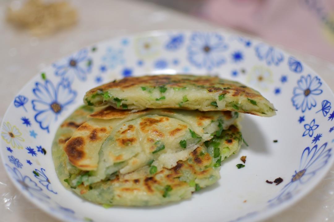 家常葱油饼
