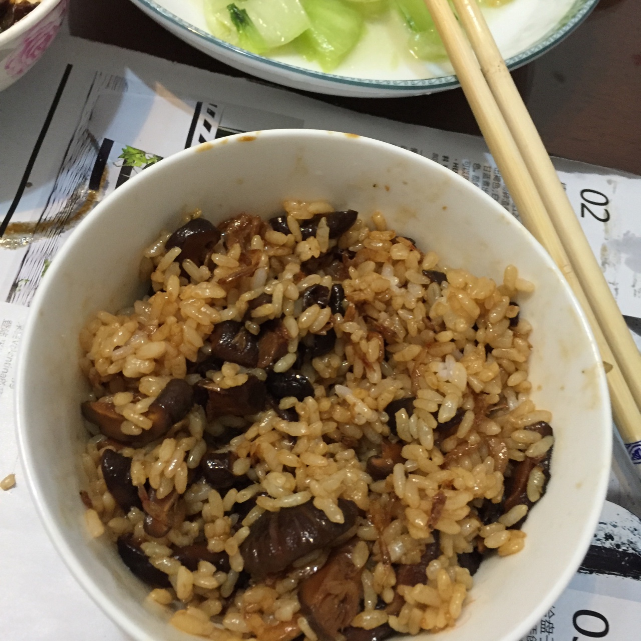 香菇油饭