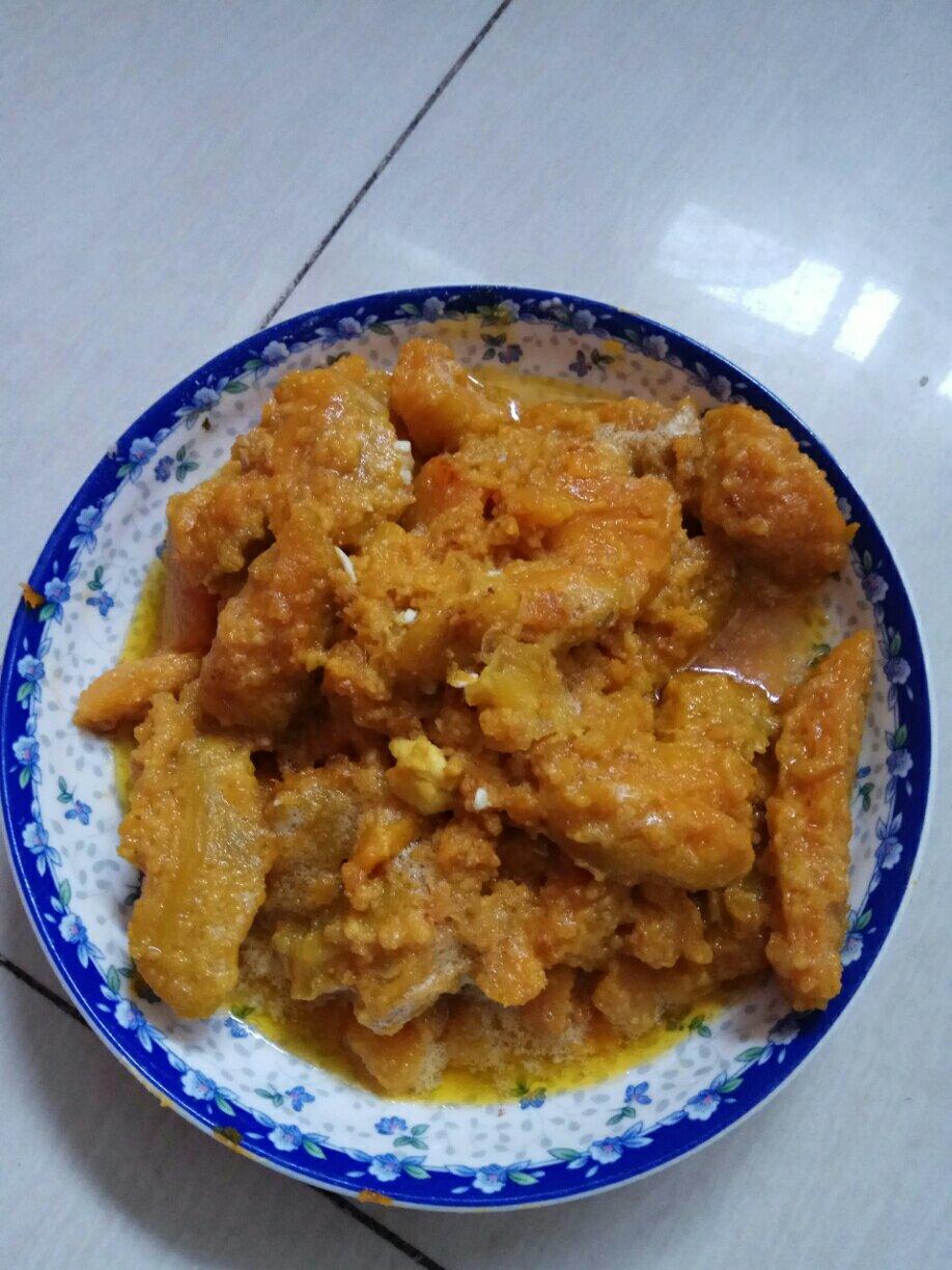 咸蛋黄焗南瓜