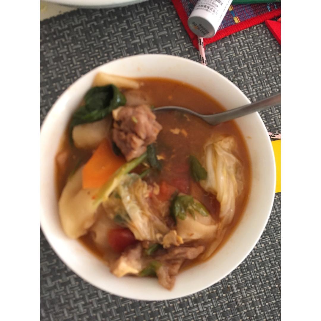 新疆汤饭（揪片子）附揪面片图解