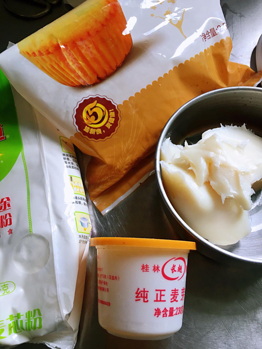 纯奶手撕吐司的做法 步骤1