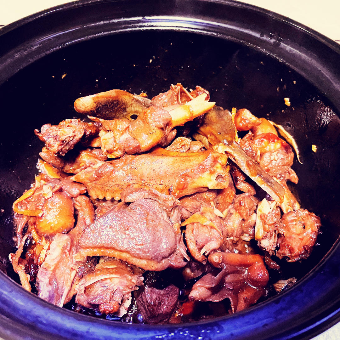 好吃停不下的黄酒陈皮姜母鸭