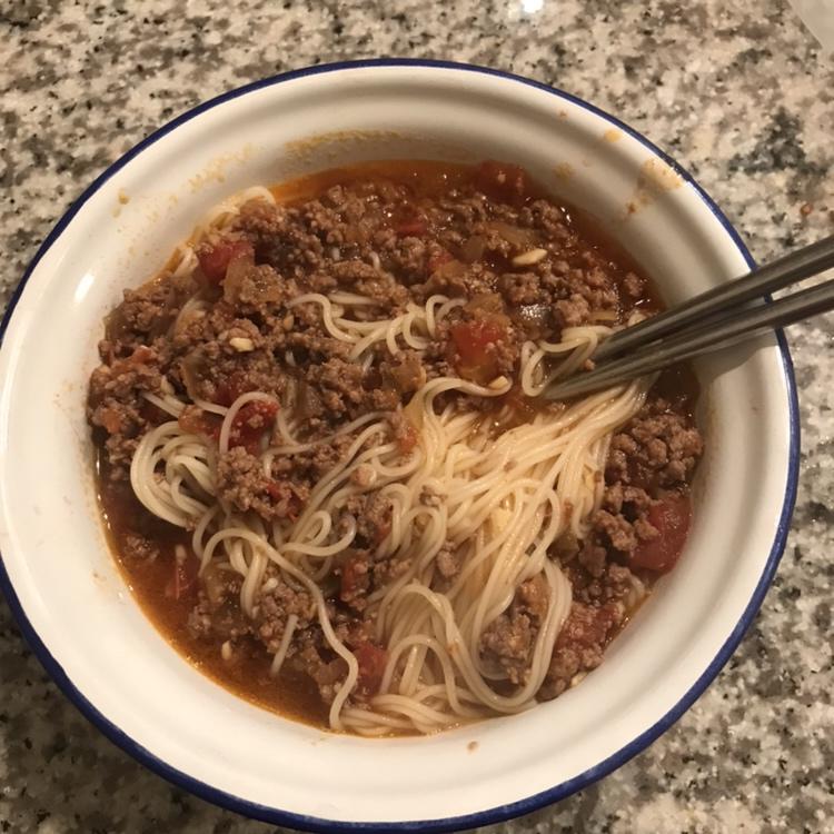 番茄肉酱意大利面-家常版
