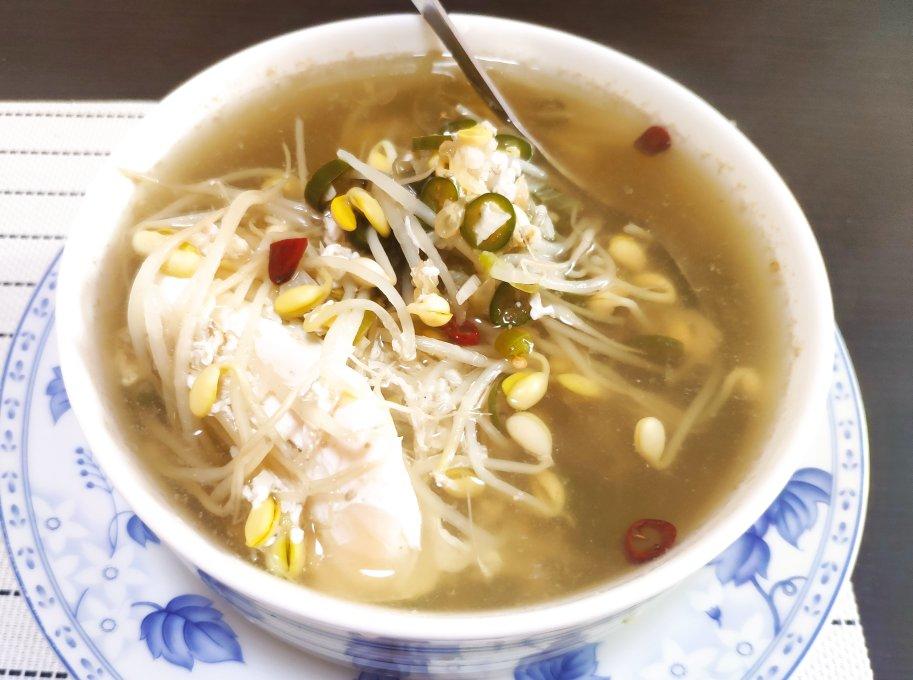 三时三餐Eric菜谱韩式豆芽汤（记录仅供自己查阅）