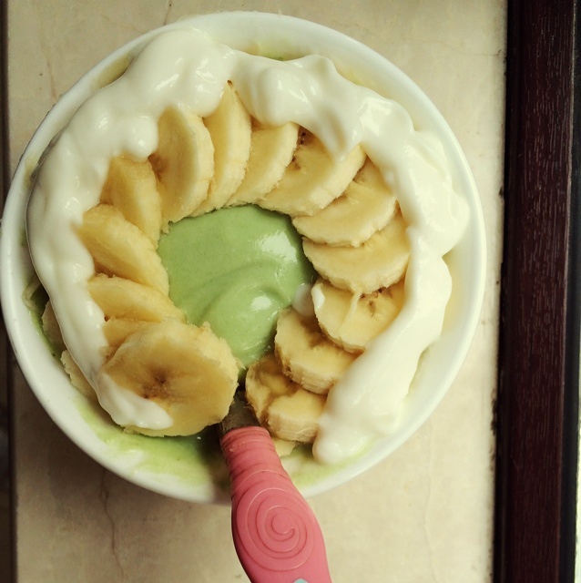 青汁香蕉燕麦酸奶（美颜通便神器）