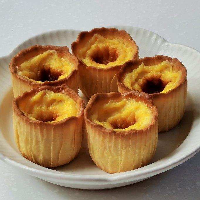 外酥里嫩，超过瘾的德式布丁塔，巨好吃