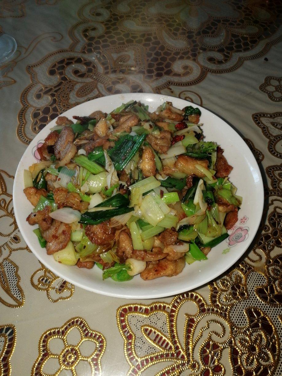 生炒五花肉