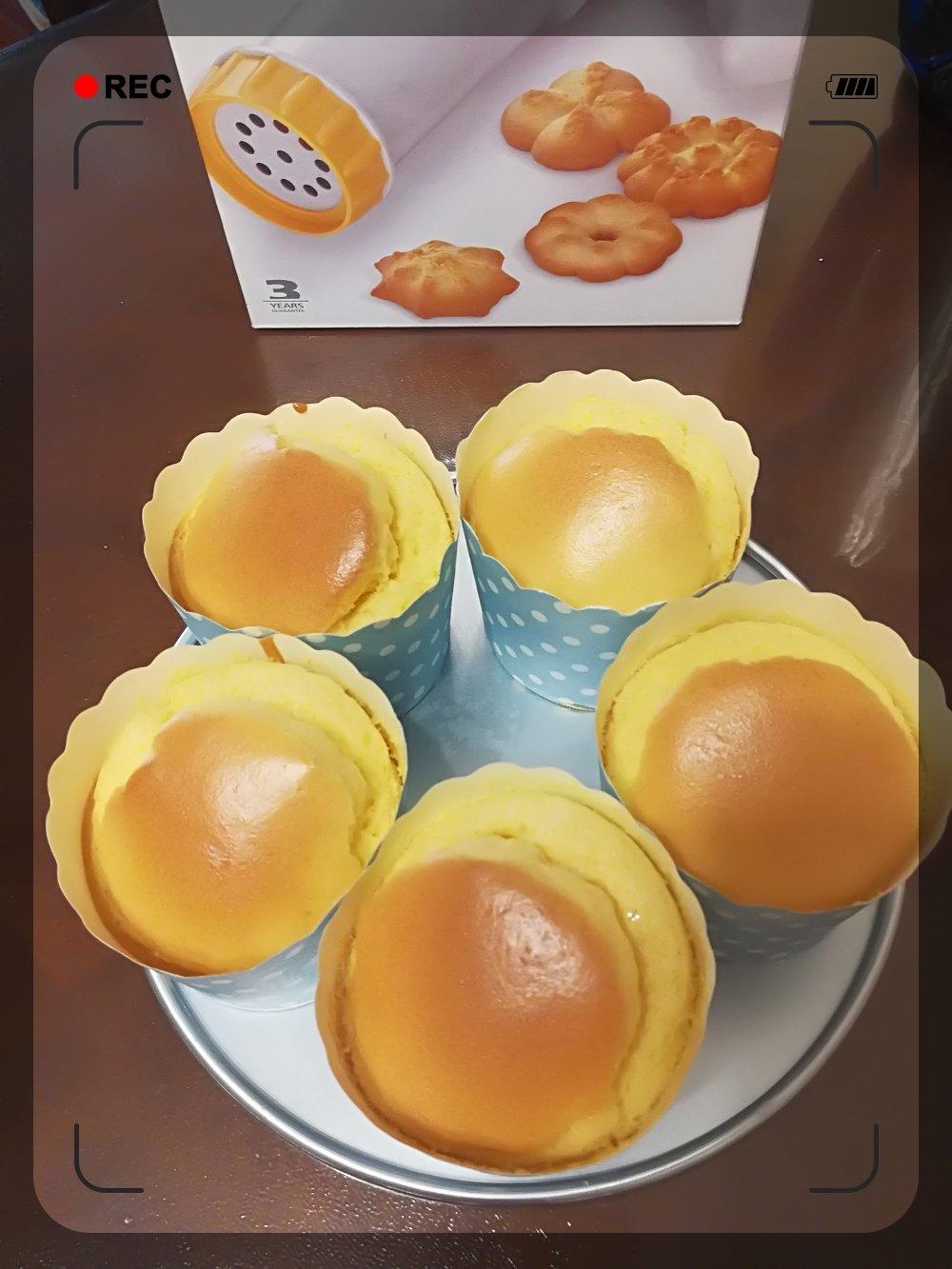北海道戚风杯子蛋糕