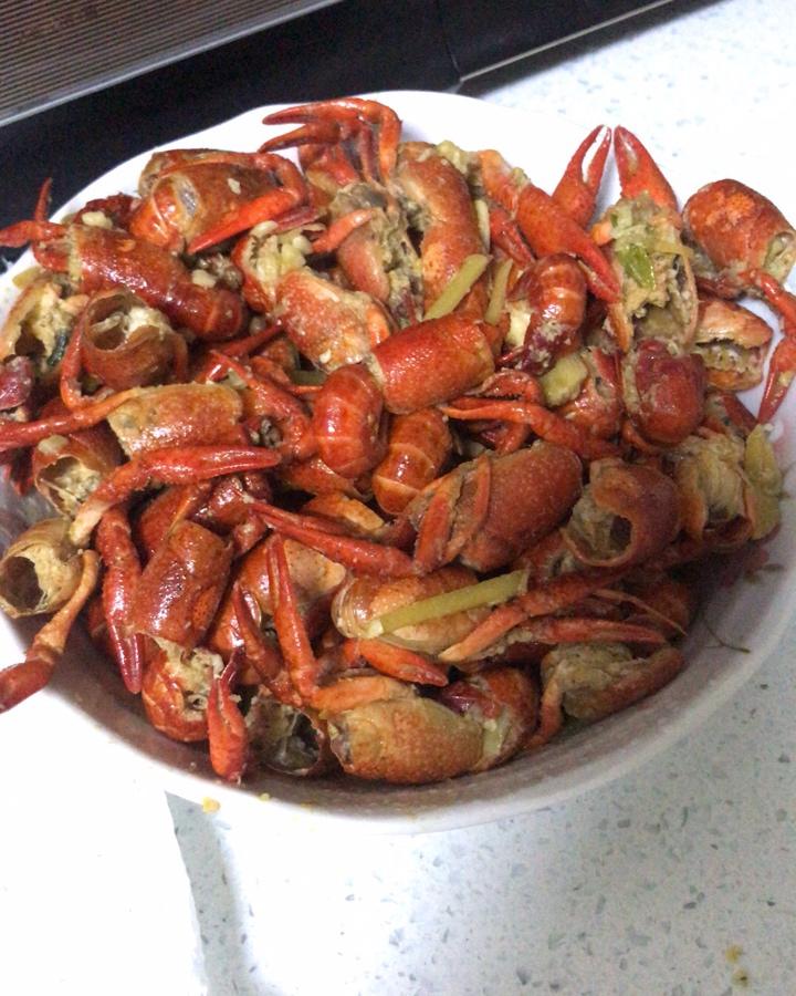 烧虾尾