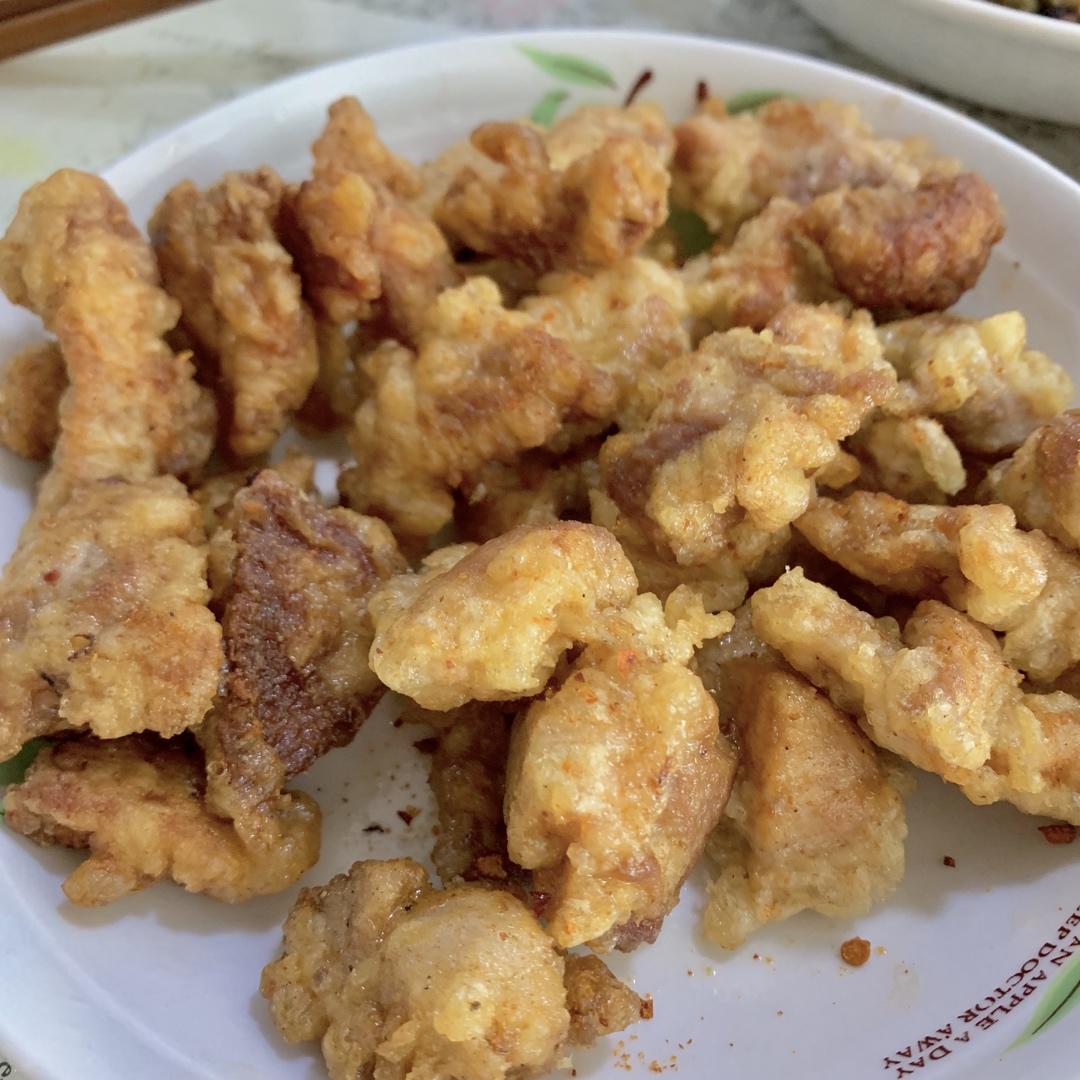巨美味的椒盐小酥肉❗秒杀火锅店，外酥里嫩❗