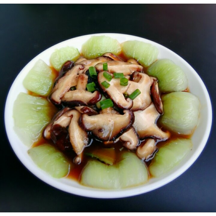蚝油香菇油菜